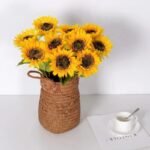 fleurs de tournesol artificielles pour decoration interieure 287 1