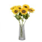 fleurs de tournesol artificielles pour decoration interieure 666 1