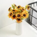 fleurs de tournesol artificiels pour une decoration eclatante 224 1