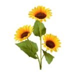 fleurs de tournesol en faux pour decoration interieure e 942 1