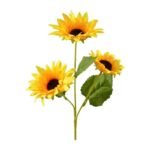 fleurs de tournesol en faux pour decoration interieure f 433 1