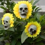 fleurs de tournesol pour un halloween eclatant 128 1