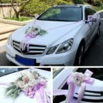 fleurs de voiture pour un mariage elegant 526 1