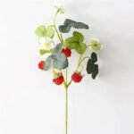 fleurs fraises artificielles pour une decoration eclatante 1 132 1