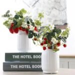 fleurs fraises artificielles pour une decoration eclatante 875 1