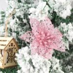 fleurs sapin pour un noel eclatant rose 226 1