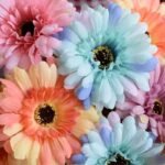 gerbera artificielle fleurs durables et colorees pour la decoration 811 1