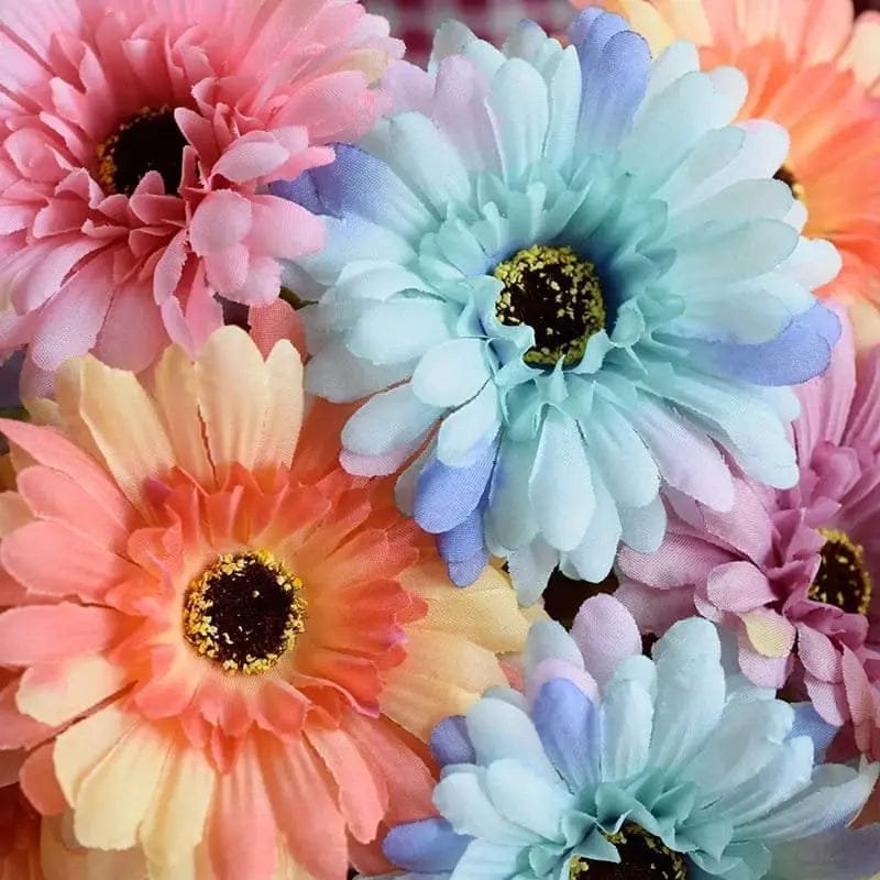 gerbera artificielle fleurs durables et colorees pour la decoration 811 1