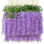 glycine artificielle fleurs artificielles retombantes elegantes 463 1
