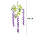 glycine artificielle fleurs artificielles retombantes elegantes 655 1