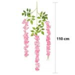 glycine artificielle fleurs artificielles retombantes elegantes 707 1