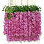 glycine artificielle fleurs artificielles retombantes elegantes 901 1