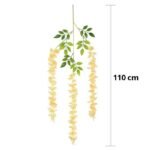 glycine artificielle fleurs artificielles retombantes elegantes 921 1