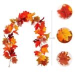 Guirlande De Feuilles Décorative Pour Ambiance Chaleureuse