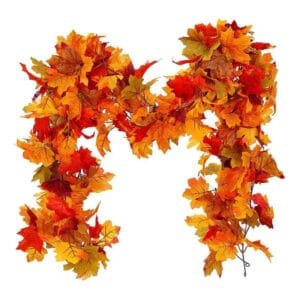 Guirlande De Feuilles Décorative Pour Ambiance Chaleureuse