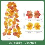 guirlande de feuilles decorative pour un interieur naturel 957 1
