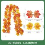 guirlande de feuilles decorative pour un interieur naturel d 591 1