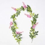 guirlande de fleurs artificielles pour une decoration elegante 482 1