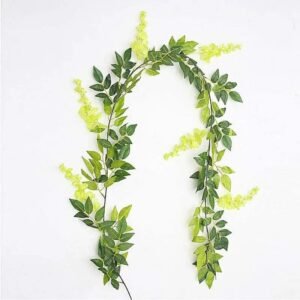 guirlande de fleurs artificielles pour une decoration elegante 643 1