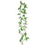 guirlande de fleurs elegante pour decoration interieure rose 763 1