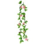 Guirlande De Fleurs élégante Pour Décoration Intérieure - Rose