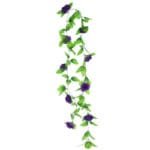 Guirlande De Fleurs élégante Pour Décoration Intérieure - Violet