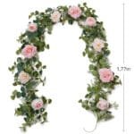 Guirlande De Fleurs - Fausse Plante Décorative Pour Intérieur