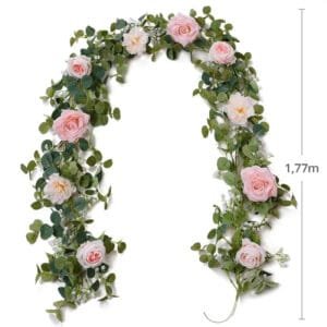 Guirlande De Fleurs - Fausse Plante Décorative Pour Intérieur