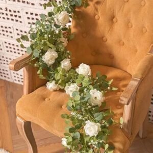 guirlande de roses elegante pour decoration interieure de rose 791 1