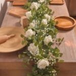 Guirlande De Roses élégante Pour Décoration Intérieure