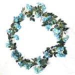 Guirlande De Roses élégante Pour Embellir Votre Espace - Bleu