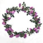 Guirlande De Roses élégante Pour Embellir Votre Espace - Mauve