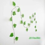 guirlande feuilles artificielles pour deco interieure b plante 893 1