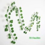 guirlande feuilles artificielles pour deco interieure g plante 908 1