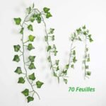 guirlande feuilles artificielles pour deco interieure l plante 236 1