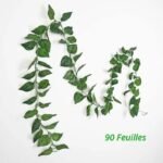guirlande feuilles artificielles pour deco interieure o plante 861 1