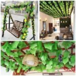 guirlande feuilles artificielles pour deco interieure plante 265 1