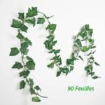 guirlande feuilles artificielles pour deco interieure r plante 890 1