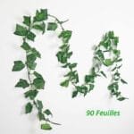 Guirlande Feuilles Artificielles Pour Déco Intérieure - r
