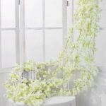 guirlande fleurs de cerisier pour decoration elegante vert fleurs 669 1