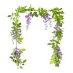 Guirlande Glycine Artificielle Pour Une Décoration élégante - Violet