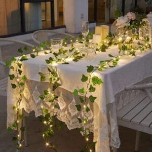 Guirlande Lumineuse De Feuilles Pour Une Ambiance Naturelle