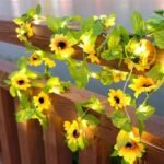 guirlande lumineuse fleur pour decoration elegante et festive 382 1