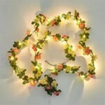 guirlande lumineuse fleur pour decoration elegante et festive de fleur 923 1