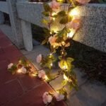 guirlande lumineuse fleur pour decoration elegante et festive de fleur 947 1