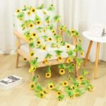 Guirlande Tournesol – élégance Florale Pour Votre Espace