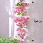 jasmin artificiel tombant pour une decoration elegante rose fleurs 210 1