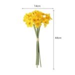 jonquilles artificielles pour une decoration florale elegante 571 1