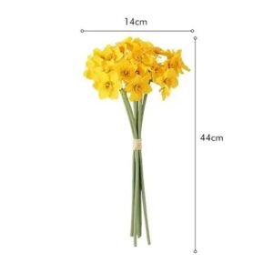 jonquilles artificielles pour une decoration florale elegante 571 1