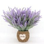 Lavande Artificielle: élégance Et Durabilité Pour Votre Décor